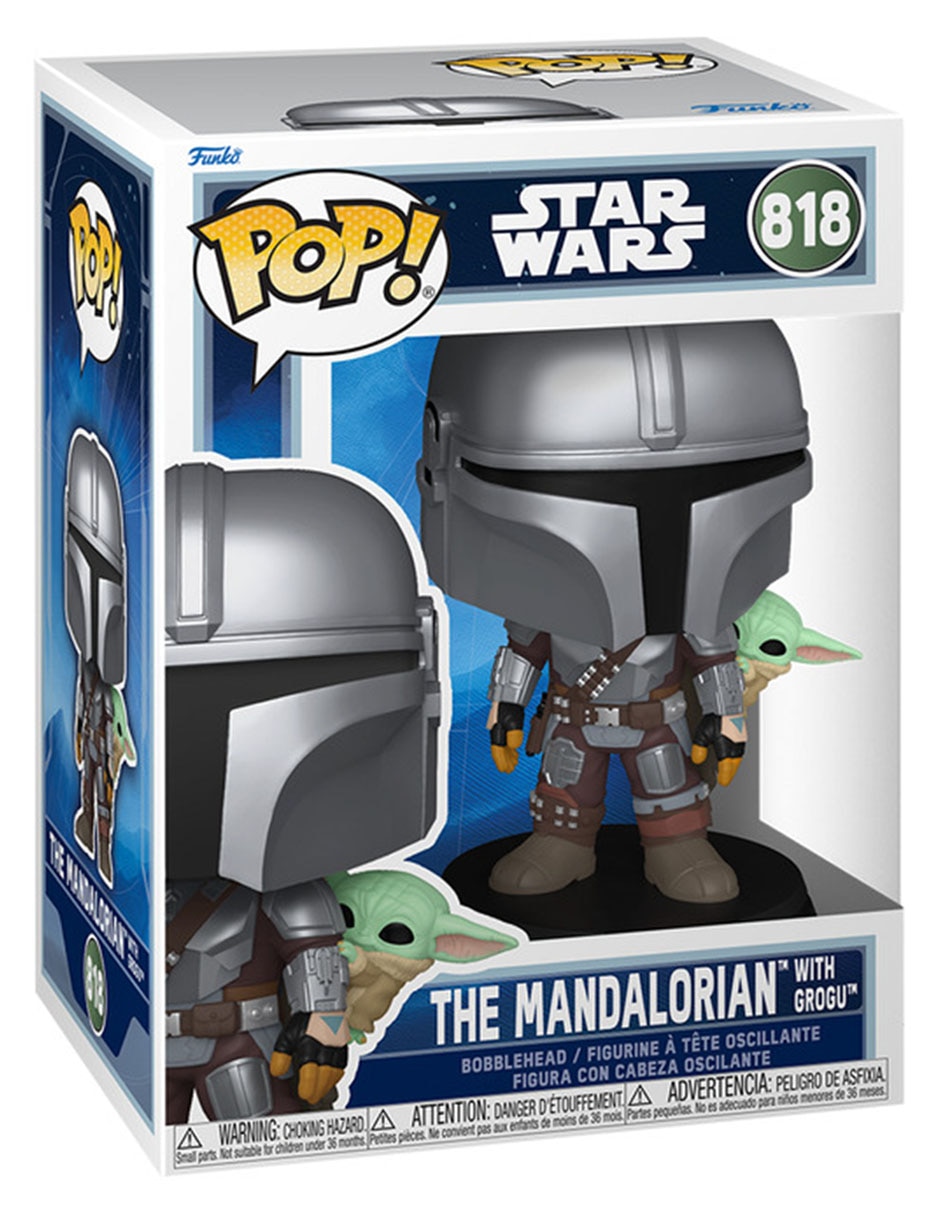 POP! Star Wars The Mandalorian cabeza oscilante
