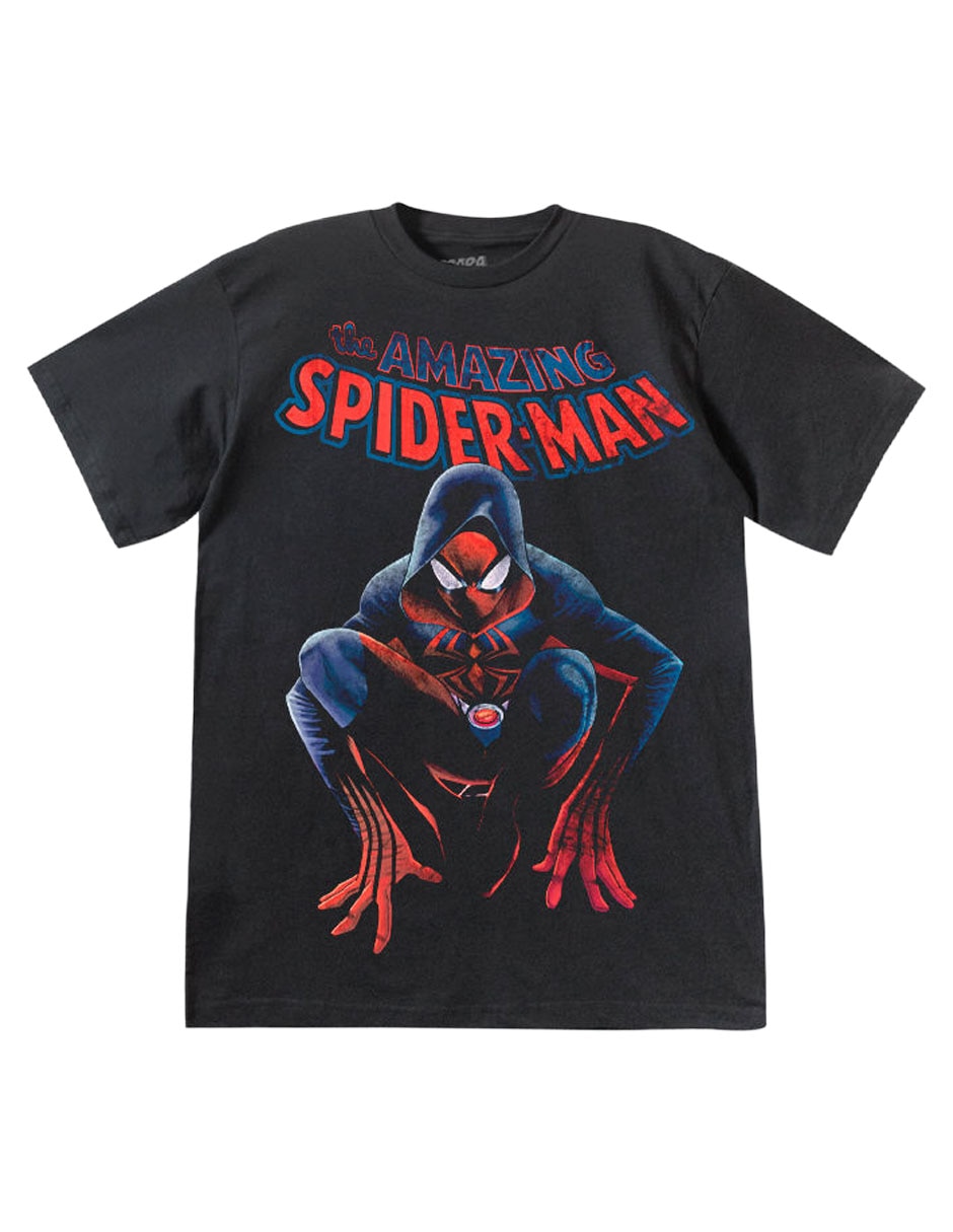Playera Spider-Man cuello redondo para hombre