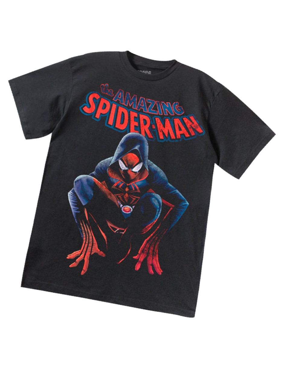 Playera Spider-Man cuello redondo para hombre 3