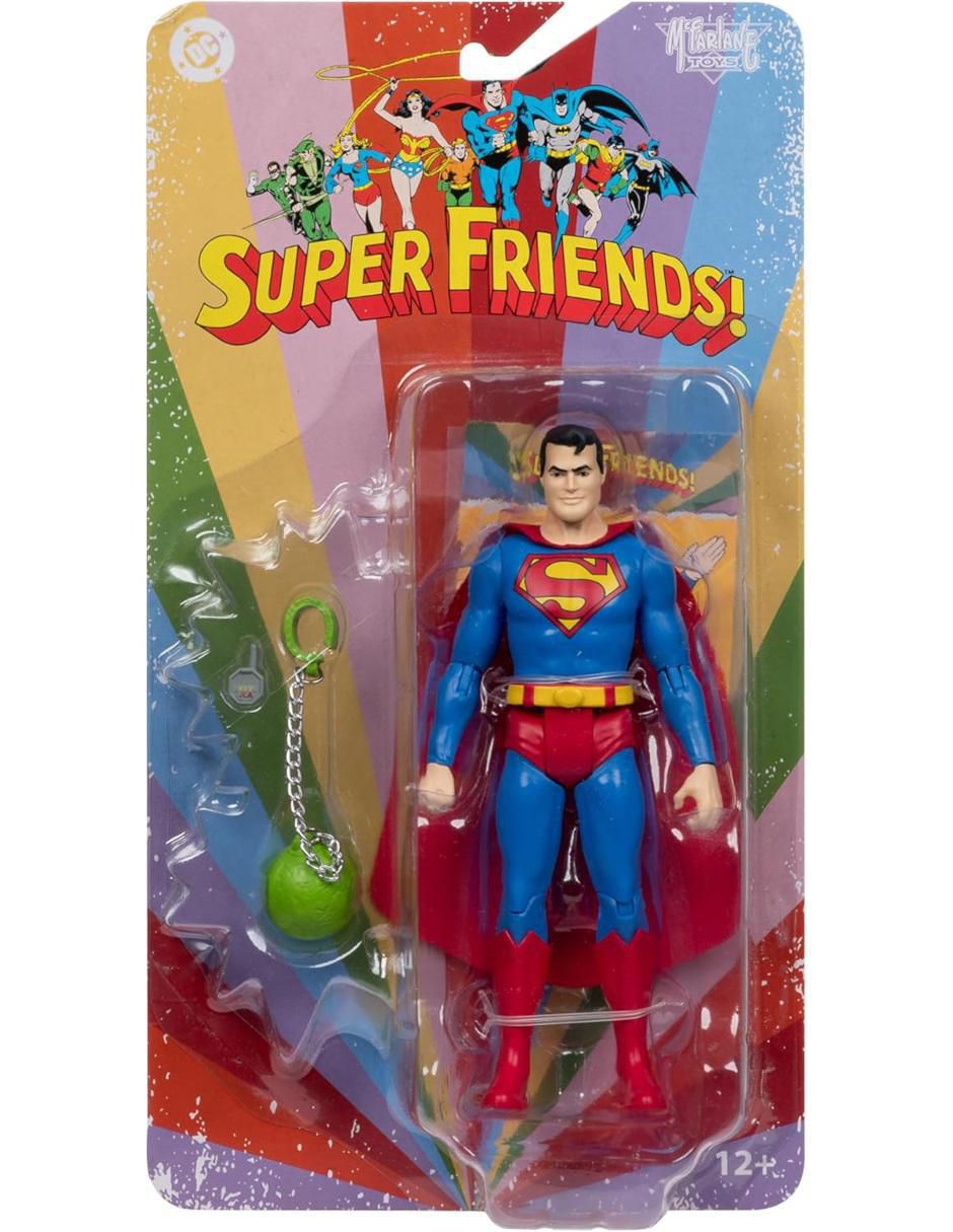 Figura de colección articulada DC Super Friends Superman 3
