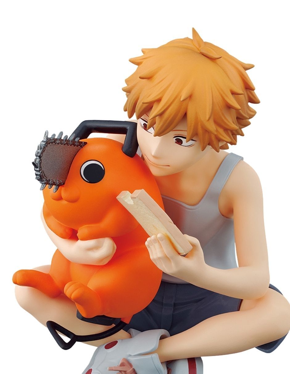 Figura de colección Chainsaw Man Denji y Pochita collectors 2