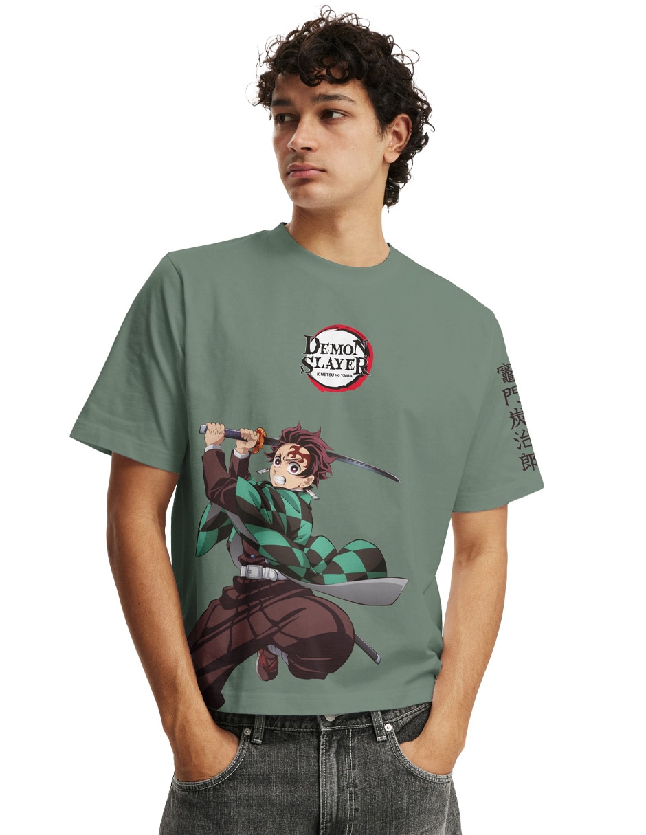Playera cuello redondo para hombre