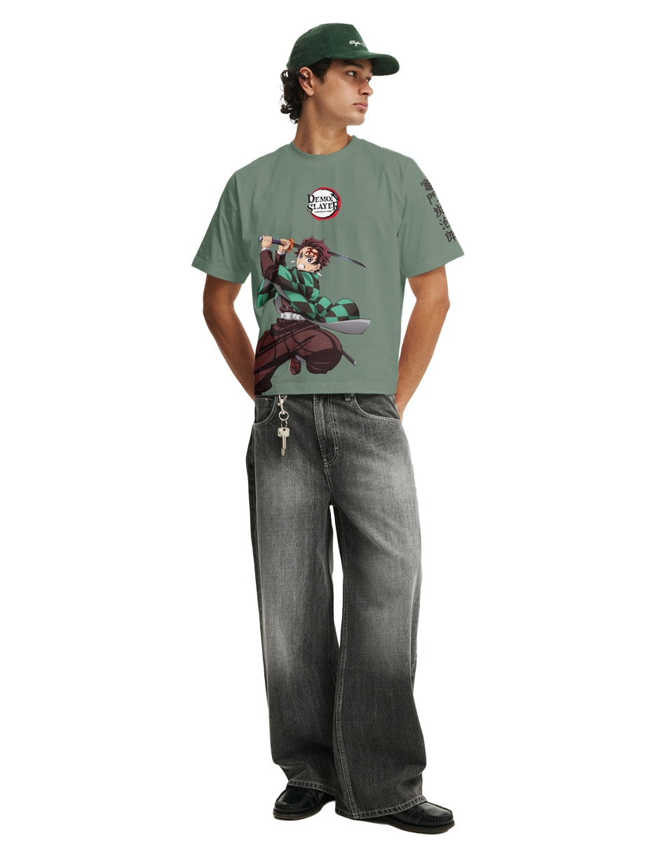 Playera cuello redondo para hombre 2