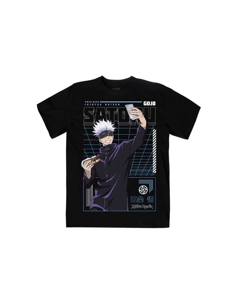 Playera Jujutsu Kaisen cuello redondo para hombre