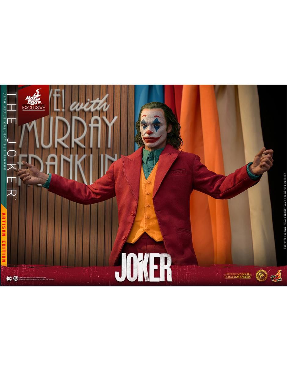 Figura de colección articulada Joker deluxe con luz 4