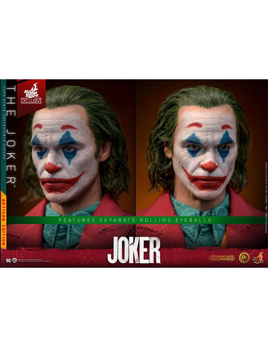 Figura de colección articulada Joker deluxe con luz 8