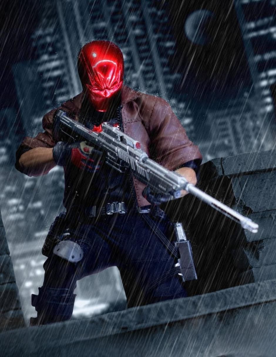 Figura de colección articulada DC Comics Red Hood limitada 5
