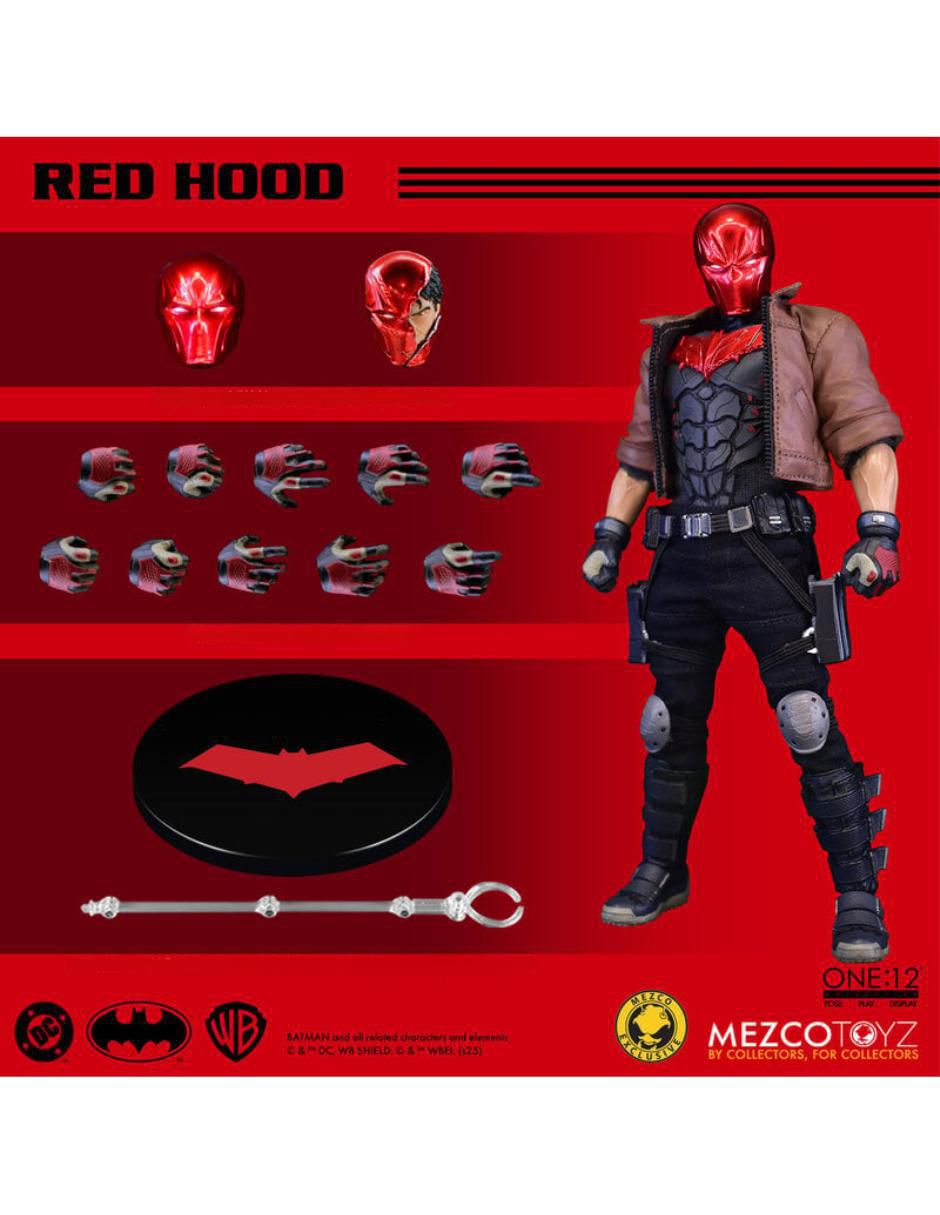 Figura de colección articulada DC Comics Red Hood limitada 6