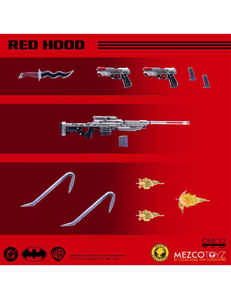 Figura de colección articulada DC Comics Red Hood limitada 7
