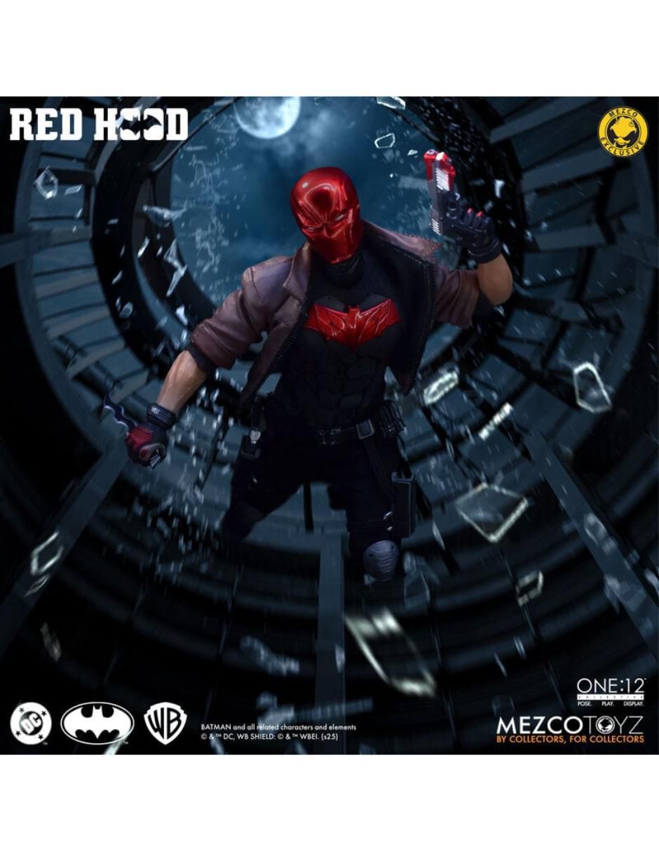 Figura de colección articulada DC Comics Red Hood limitada 8