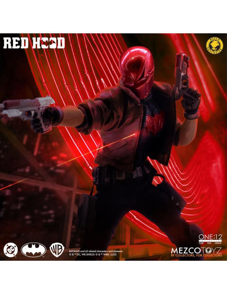 Figura de colección articulada DC Comics Red Hood limitada 10