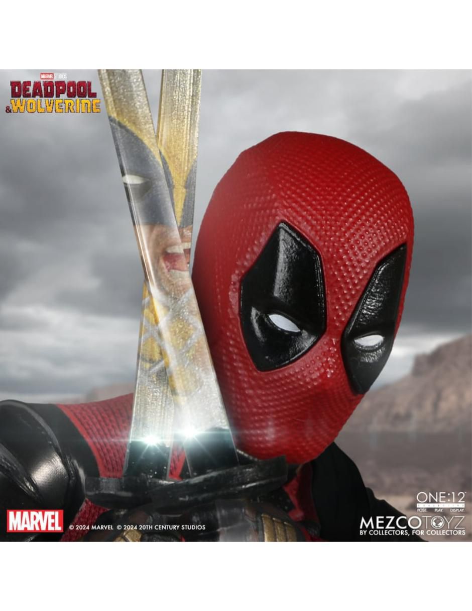 Figura de colección articulada Deadpool & Wolverine Deadpool action 2