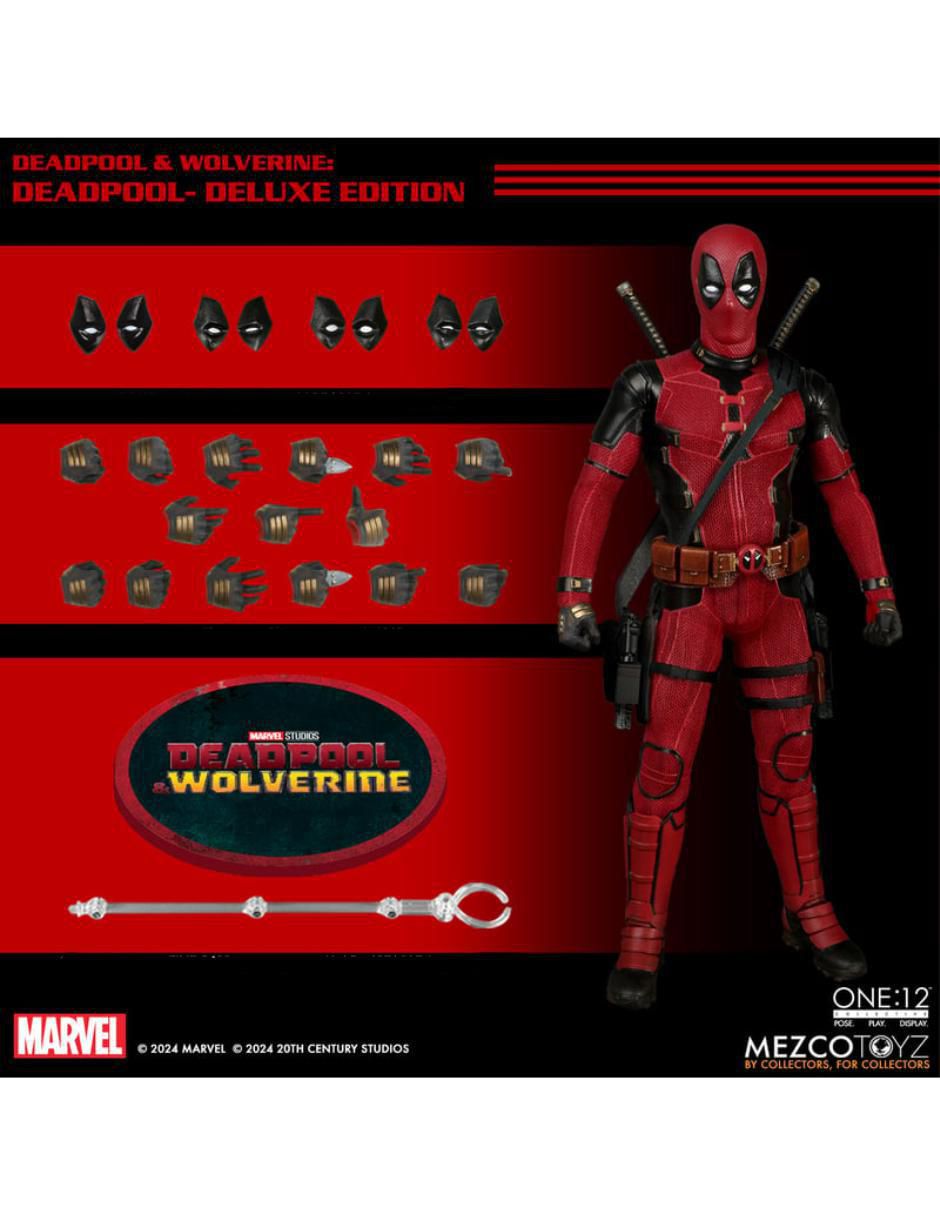 Figura de colección articulada Deadpool & Wolverine Deadpool action 9