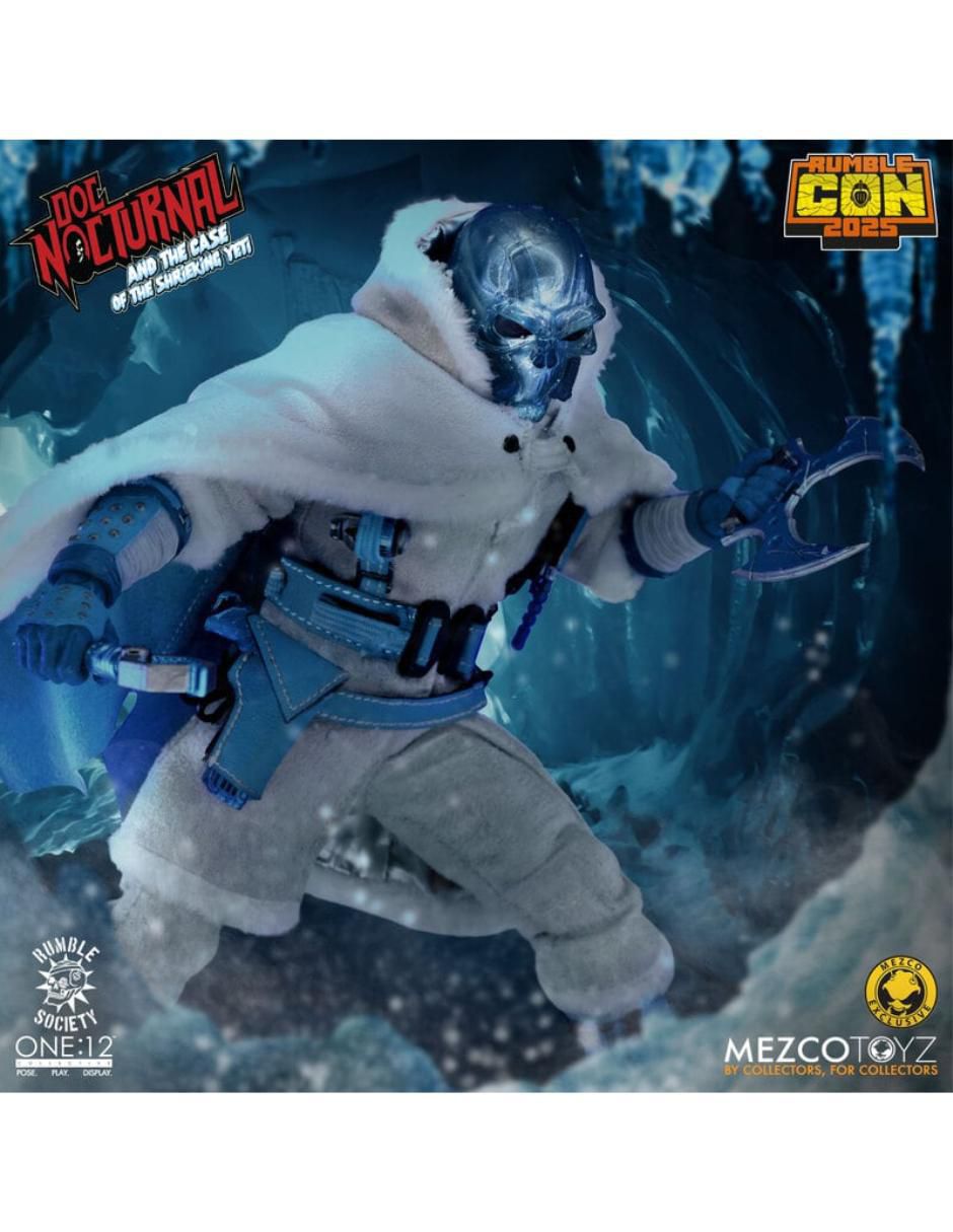 Set figuras acción articulada Doc Nocturnal and the Case of the Shrieking Yeti limitada 11