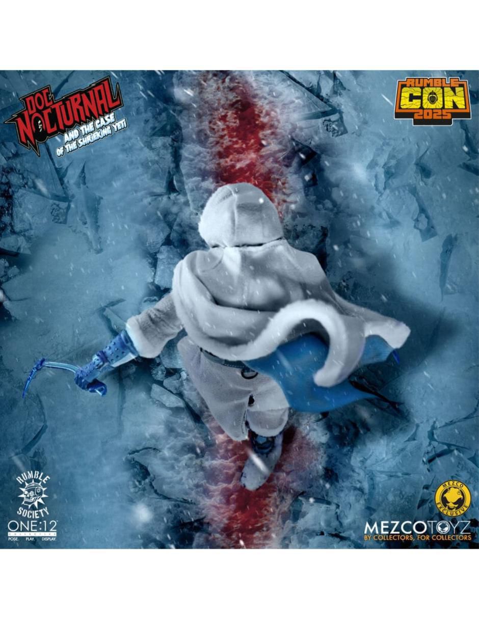 Set figuras acción articulada Doc Nocturnal and the Case of the Shrieking Yeti limitada 2