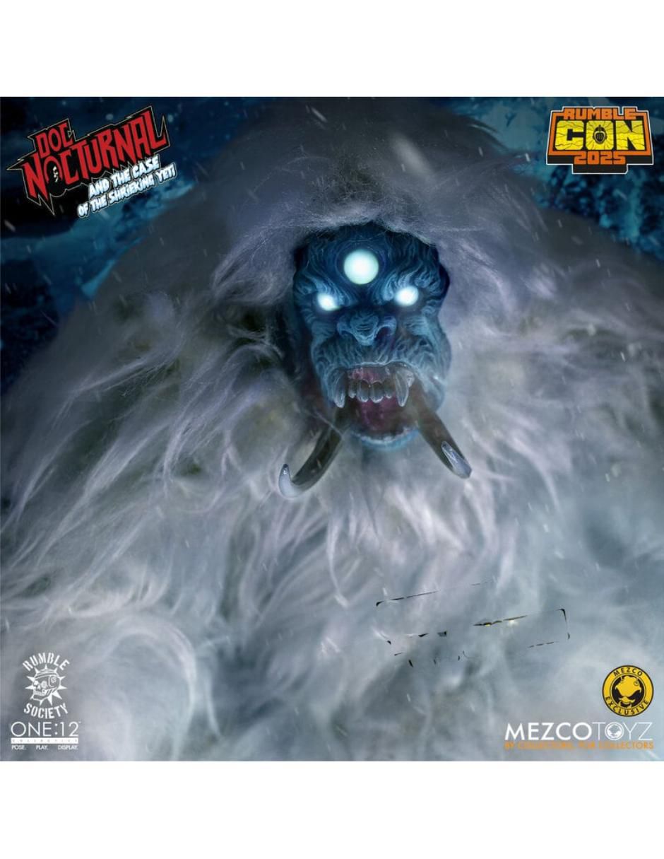 Set figuras acción articulada Doc Nocturnal and the Case of the Shrieking Yeti limitada 9