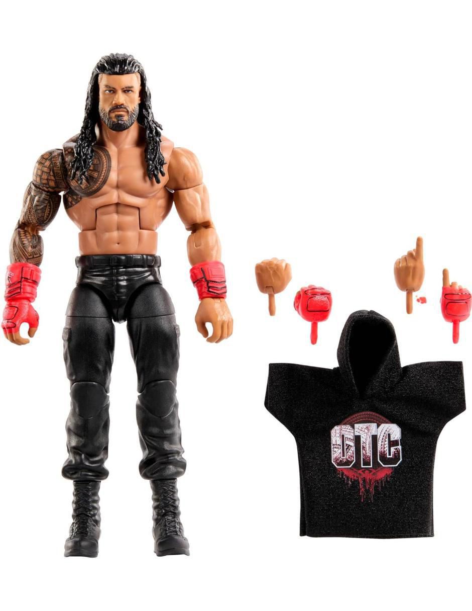 Figura de colección articulada WWE Roman Reigns action 2