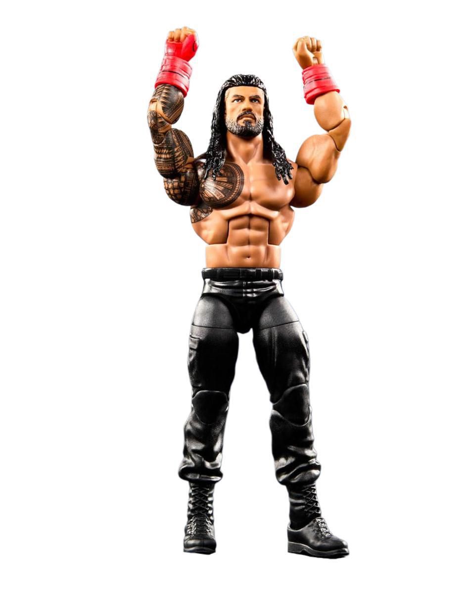 Figura de colección articulada WWE Roman Reigns action 4