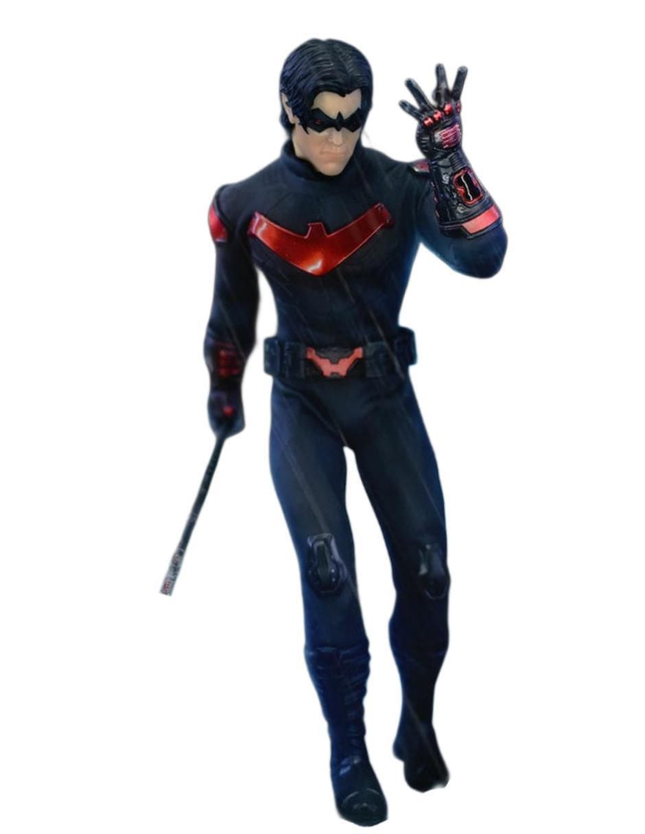 Figura de colección articulada DC Comics Nightwing especial Figura de colección articulada DC Comics Nightwing especial