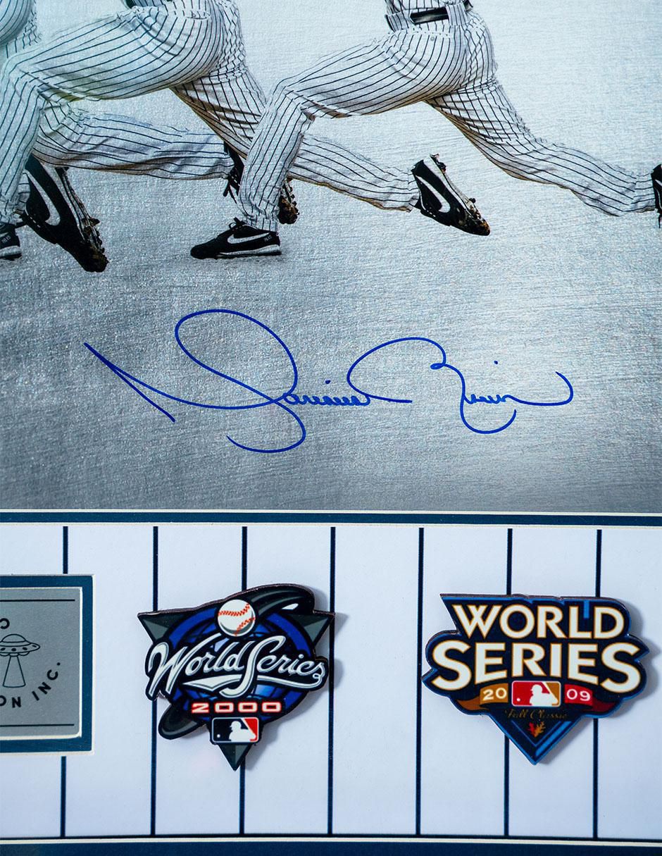 Póster autografiado por Mariano Rivera Yankees de Nueva York 2