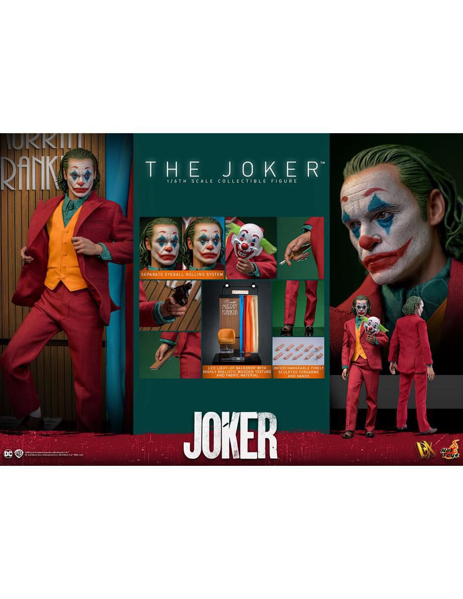 Figura de colección articulada The Joker Deluxe con movimiento 2