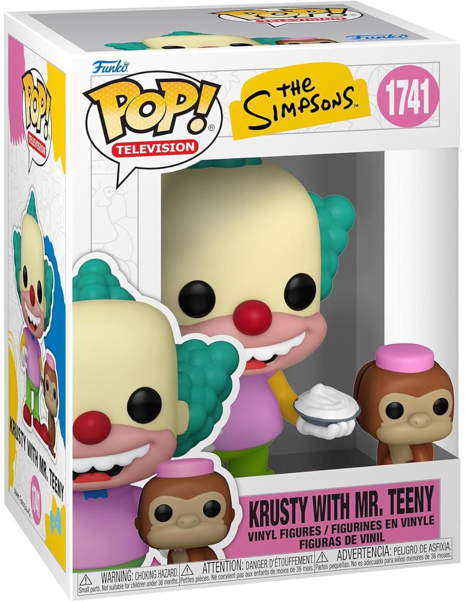 Funko Pop! Television The Simpsons Krusty with Mr. Teeny 2