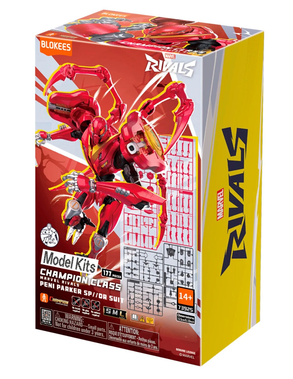 Figura de colección articulada Marvel Rivals Peni Parker SP y Dr Suit 2