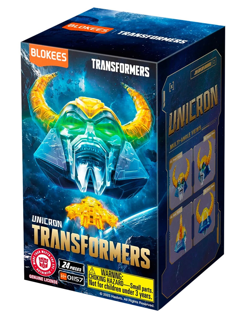 Figura de colección Transformers Unicron Titan Hero 2