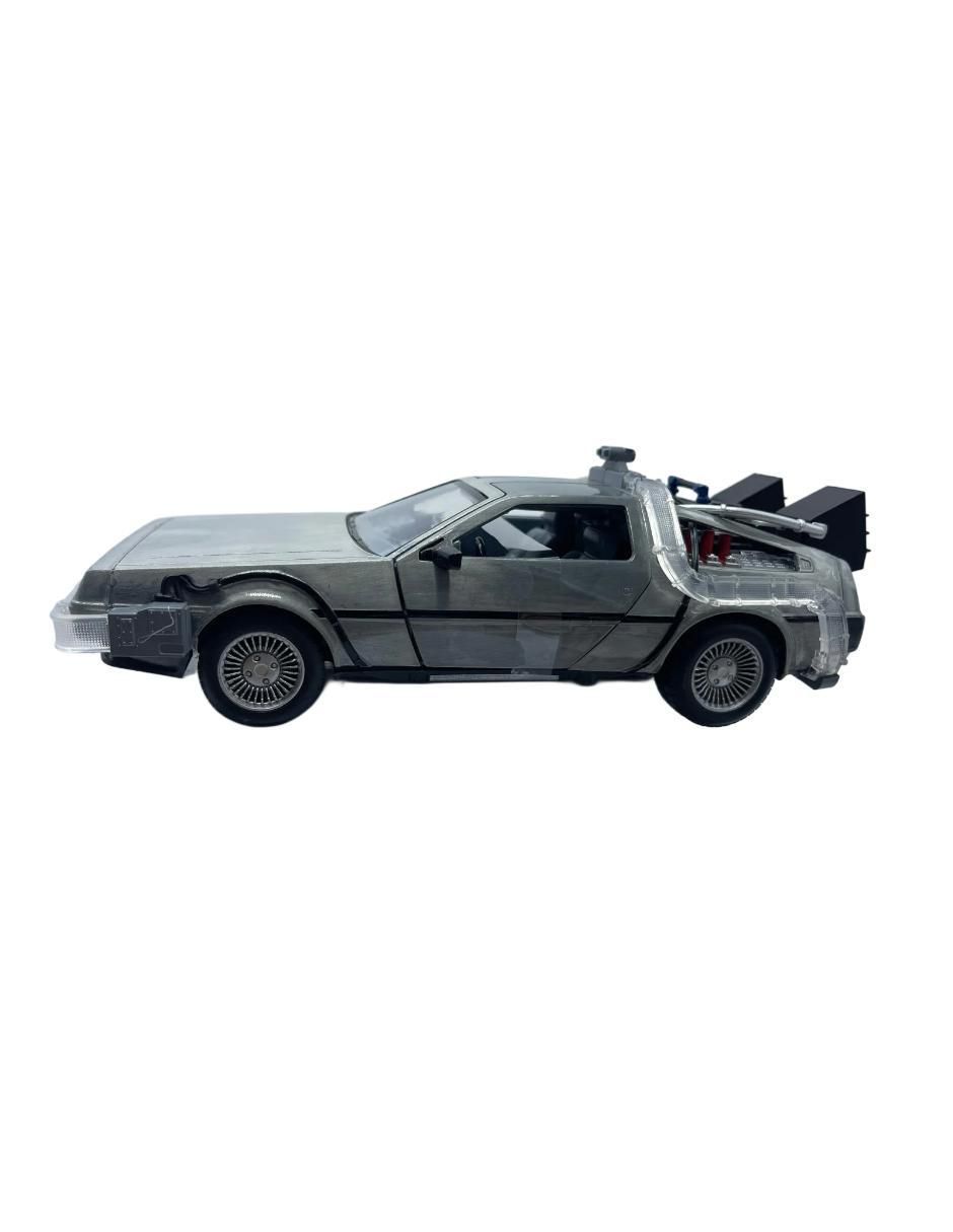 Vehículo 1:24 Back To The Future Delorean Time Machine 4