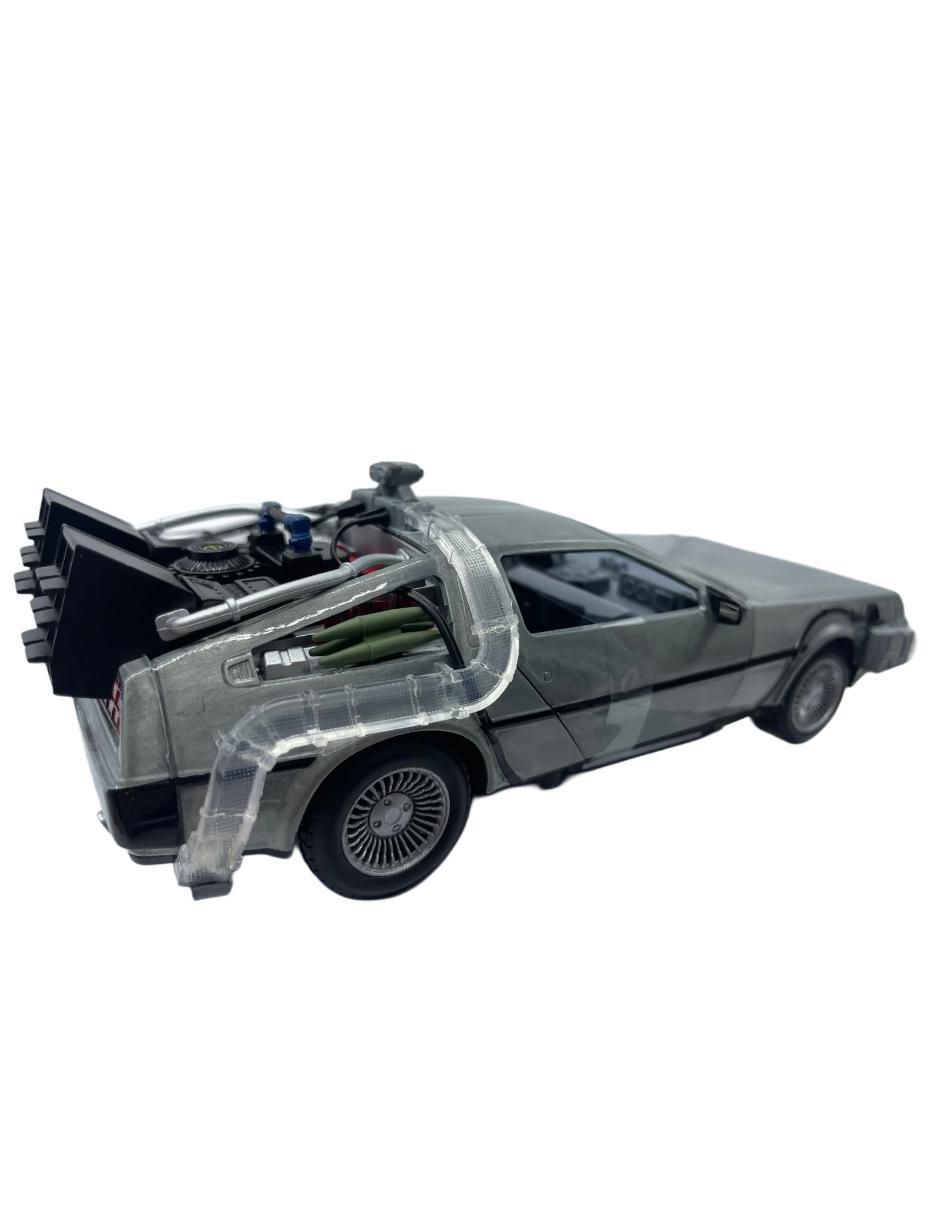 Vehículo 1:24 Back To The Future Delorean Time Machine 7