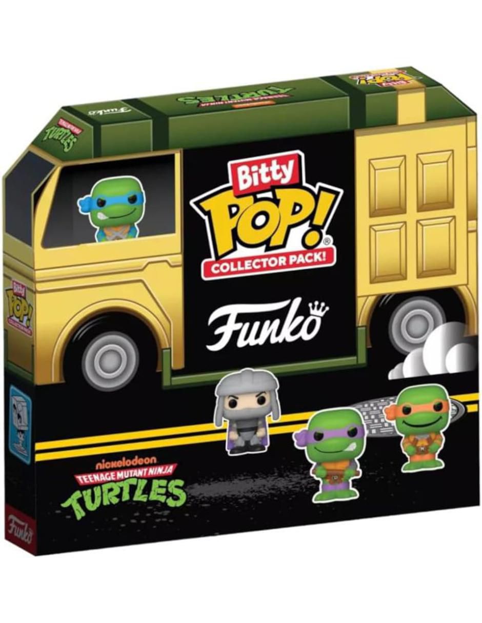 Set Funko Bitty POP! Teenage Mutant Ninja Turtles Tortugas Ninja 2
