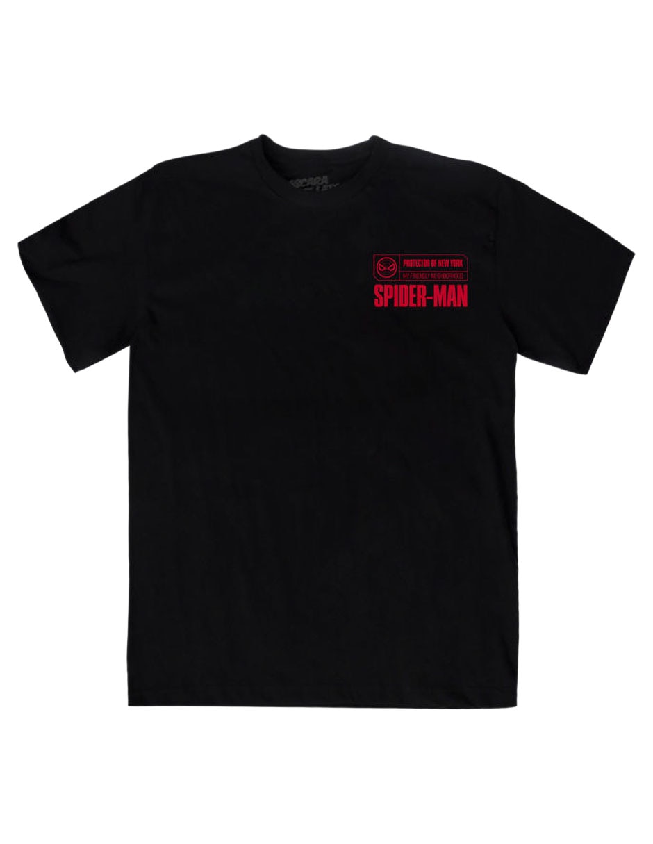 Playera Spider-Man cuello redondo para hombre