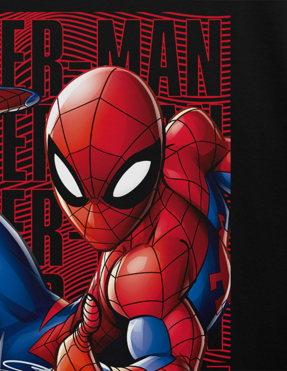 Playera Spider-Man cuello redondo para hombre 4