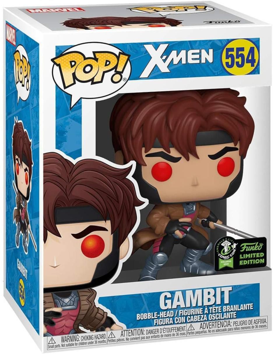 Funko POP! X-Men Gambit cabeza oscilante 3