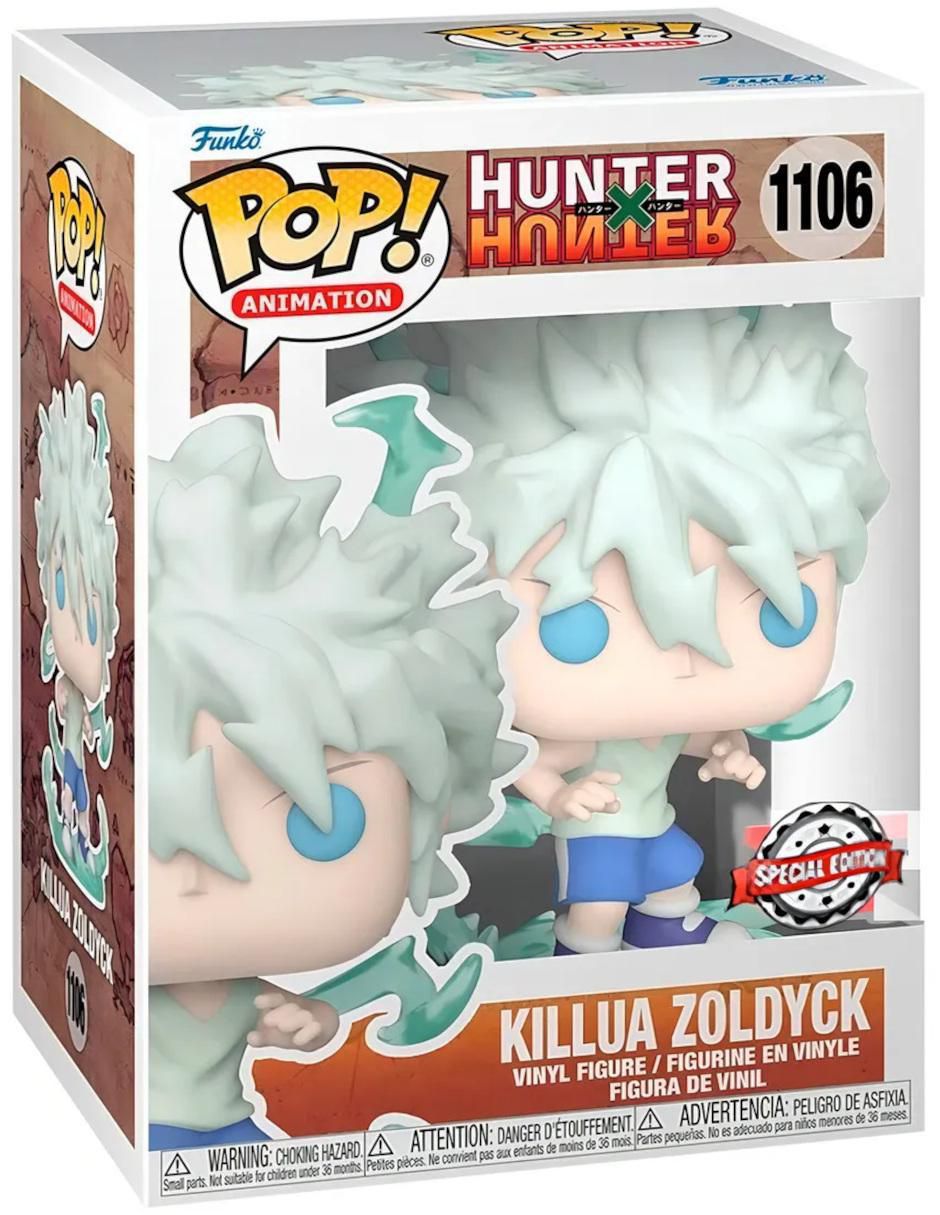 Funko POP! Hunter x Hunter Killua Zoldyck especial 2