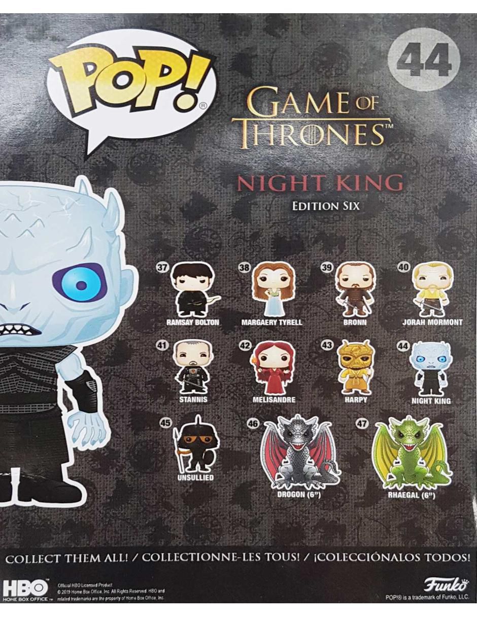Funko POP! Game of Thrones The Night King exclusiva 3