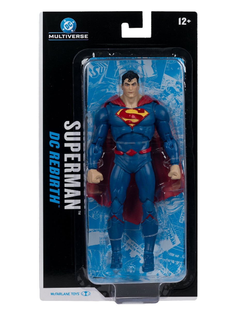 Figura de colección articulada Dc Multiverse Superman 2
