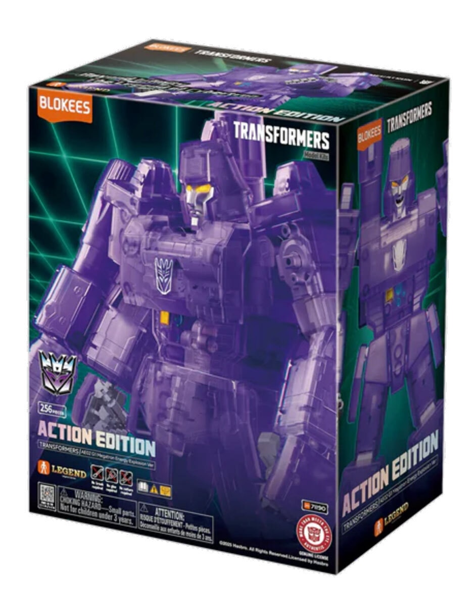 Figura de colección articulada Transformers Megatron edición action 2