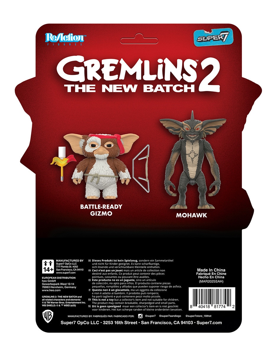 Figura de colección artículada Gremlins Gizmo Estándar 3