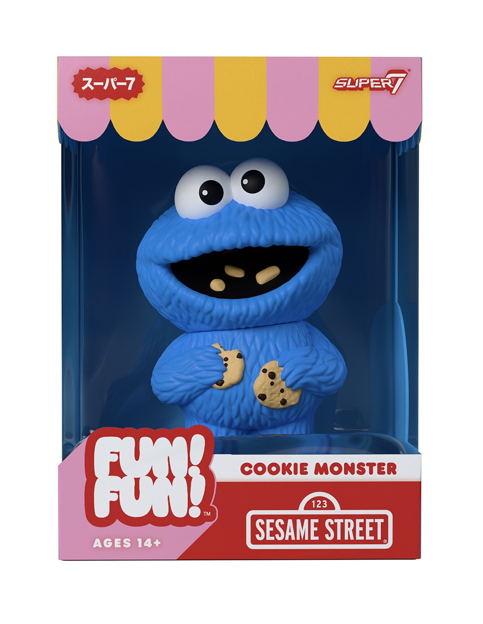 Figura de colección Plaza Sésamo El Monstruo Comegalletas Estándar 3