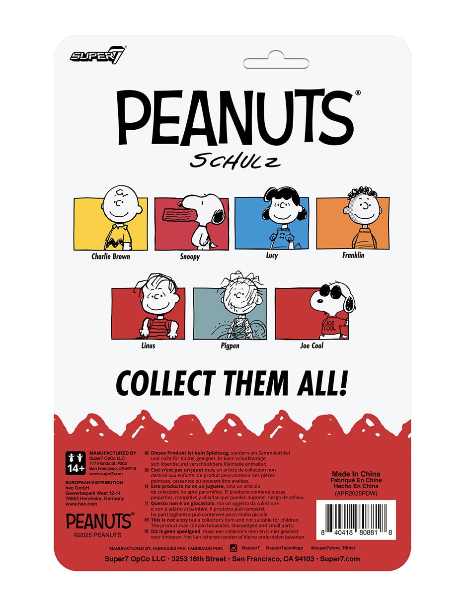 Figura de colección artículada Peanuts Linus Estándar 3