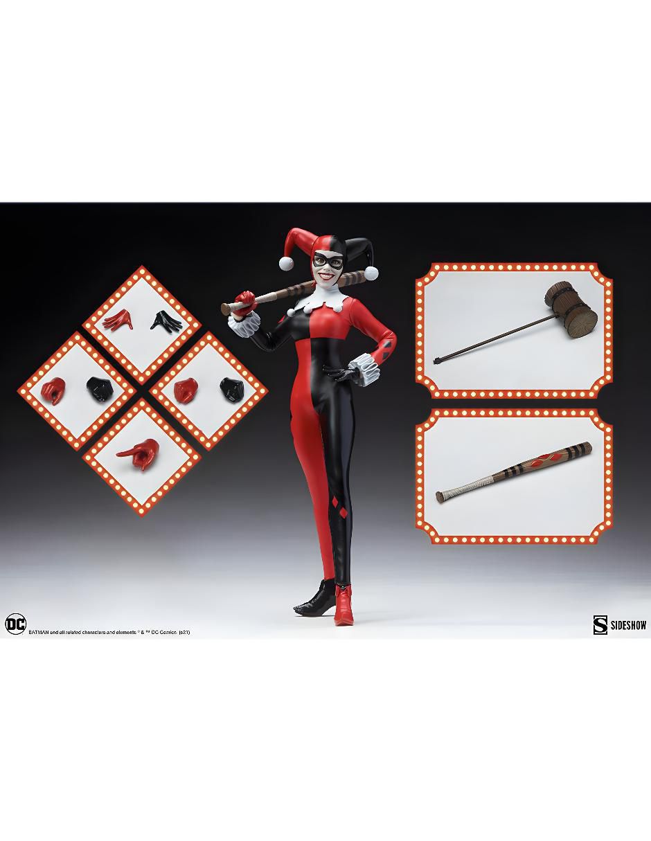Figura de colección articulada Dc Comics Harley Quinn exclusiva 2