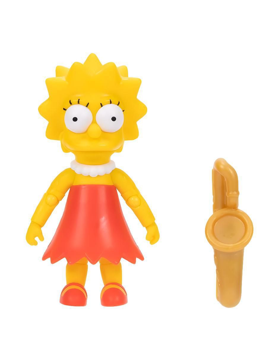 Figura de colección articulada Los Simpson Lisa with Snowball II action 2