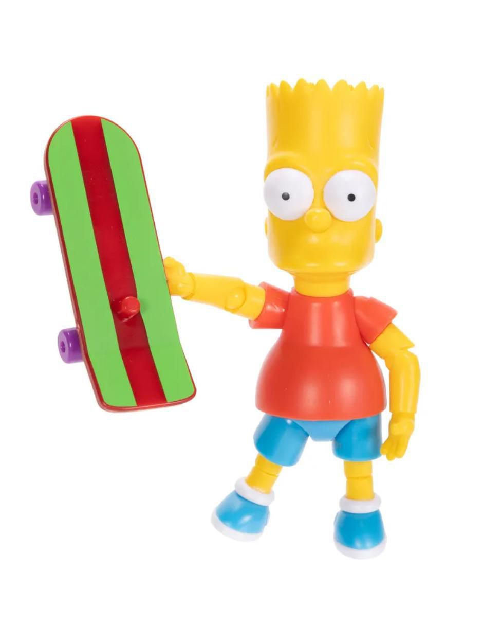 Figura de colección articulada Los Simpson Bart action 4