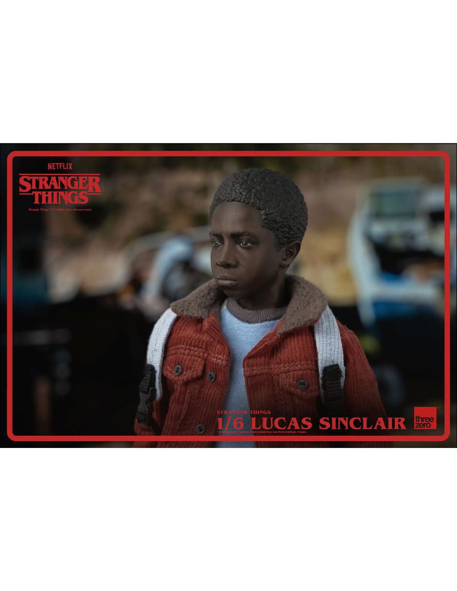 Figura de colección articulada Stranger Things Lucas Sinclair collectors 11