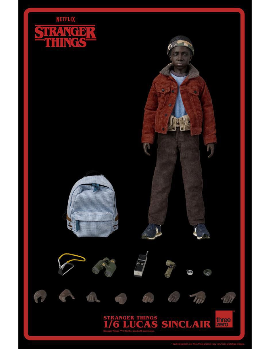 Figura de colección articulada Stranger Things Lucas Sinclair collectors 2