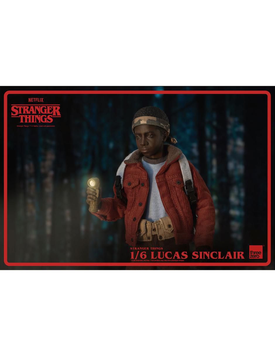 Figura de colección articulada Stranger Things Lucas Sinclair collectors 8