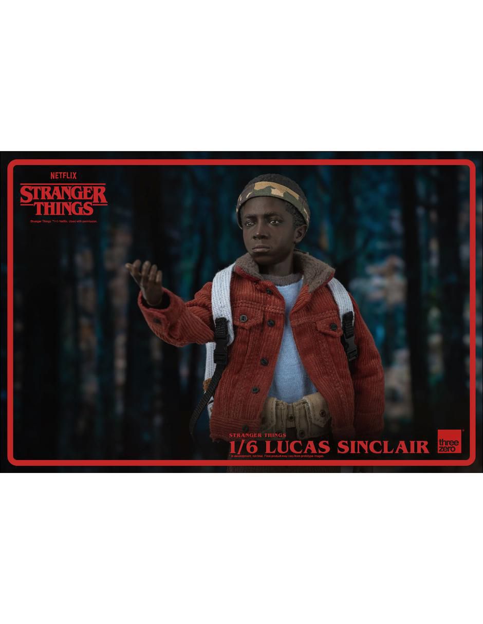 Figura de colección articulada Stranger Things Lucas Sinclair collectors 9