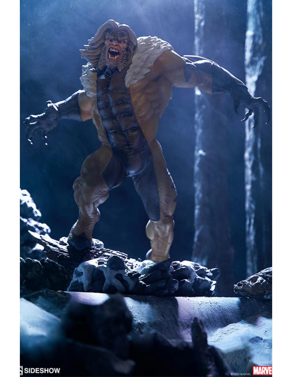 Estatuamarvel Comics Sabretooth Premium 6