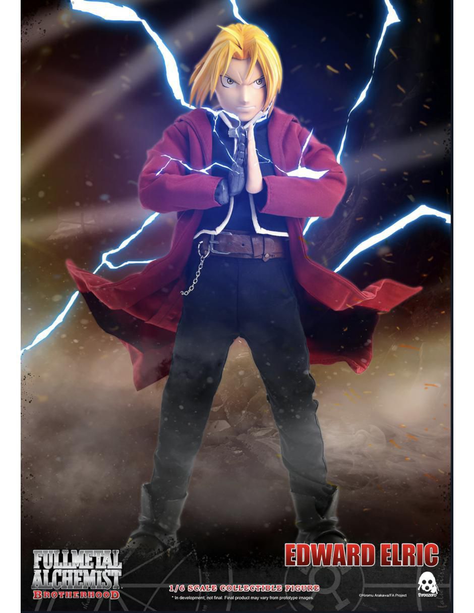 Set Figuras Acción artículada Full Metal Alchemist: Brotherhood Edward Elric Collectors 8